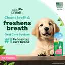 TropiClean Fresh Breath Toothbrush and Toothpaste Kit for Puppies, Teeth Cleaning Kit to Prevent Plaque & Tartar, Breath Freshener, Dog Dental Care