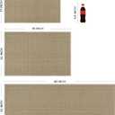 Artoid Mode Washable Non Slip Kitchen Rugs and Mats Set of 2, Rubber Backing Absorbent Kitchen Mats for Floor Front of Sink - 24x35 and 24x60 Inch