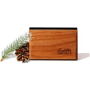 Drift Car Air Freshener - The Original Wood Air Freshener - Car Odor Eliminator - Long Lasting Scent - Auto Accessories - Metal Clip - Essential Oils - Clean Ingredients - Pine Scent Starter Kit