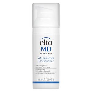 EltaMD AM Restore Daily Lightweight Facial Moisturizer | Smoothes, Hydrates, Brightens, and Tones, Made with Hyaluronic Acid and Niacinamide, For Acne-Prone and Sensitive Skin