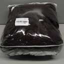 Ruaozz Recliner Sofa Covers Recliner Chair Covers Couch Covers for Reclining Couches with Pockets Washable Furniture Protector with Elastic Bottom (3 Seater, Chocolate)