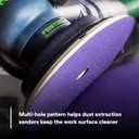 3M Cubitron II Hookit Clean Sanding Abrasive Disc 31483, 6 in, 320+ Grade, Pack of 50 Discs, Virtually Dust-Free, High Performance, Long Lasting, Multi-Hole Pattern, Feather Edging, Stock Removal