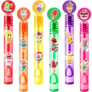 Ice Cream Party Favors for Kids - 24PCS Sweet Dessert Bubble Wands | Birthday Party Supplies, Goodie Bag Fillers, Classroom Rewards, Theme
