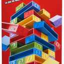 Mattel Games UNO Stacko Game for Kids & Family with 45 Colored Stacking Blocks & Loading Tray, Build & Play, Nights & Parties
