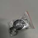 2 Set Badge Holder Retractable Clip Heavy Duty Badge Reel with Acrylic Clear Vertical ID Card Badge Holders for Work Office Nurse Teacher Student