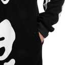 Spooktacular Creations Halloween Skeleton Costume, Family Matching Skeleton Costume for Halloween Cosplay Party (Small, Black)