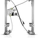 741-969 Rear Right Passenger Side Window Regulator with Motor Replacement for 2004 2005 2006 2007 2008 Ford F-150 Lincoln
