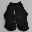 BISOUSOX Merino Wool Socks for Women, Thin Wool Socks Womens Black Dress Sock Lightweight Crew Calf Smart Hiking (6-9, 3 Pairs-black)