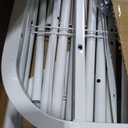 Double Clothing Rack with Wheels, long 47 inches Clothes Rack
