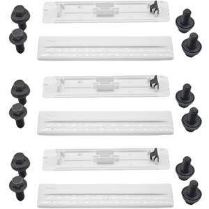 Roof Rack Removal Delete Kit Cover Clips Fit for FJ Land Cruiser 2007-2014 Replace 75596-35020-A0 Roof Drip Cover 90119-08C47 Bolt