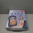 Shiatsu Back Massager with Heat : Up & Down Rolling Massage Kneading Massager for Back Pain Relief Deep Tissue - Adjustable Intensity and Heat for Office Workers, Seniors, and Daily Comfort