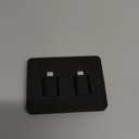 Syntech USB C to USB Adapter Pack of 2 USB C Male to USB3 Female Adapter Compatible with iPhone 17 Pro Max MacBook Pro Air 2024 iMac iPad Mini Pro, Other Type C or Thunderbolt 4/3 Devices, Space Black