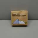 2-Pack Waterproof Crib Sheets for Boy, Girl - Organic Cotton 52X28 Fitted Crib Sheets Neutral,Crib Mattress Protector Sheets,Soft Toddler Bed Sheets,Washable Infant Fitted Baby Crib Sheets (Blue Flax)