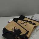 YOOLIFE Personalized Gifts for Women - Initial Jute Tote Bag & Makeup Bag, Birthday Gifts for Women Mom Wife Teacher Friend