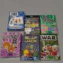 Regal Games Card Games for Kids - Go Fish, Crazy 8's, Old Maid, Slap Jack, Garbage Monster, War - Simple & Fun Classic Family Table Games - Games May Vary (6 Set) (Original 6 Pack)