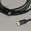 IVANKY 8K DisplayPort 1.4 Cable, [2 Pack, 6ft] High Speed DP Cable, [8K@60Hz, 4K@144Hz, 2K@240Hz] HBR3 Support 32.4Gbps, HDR, HDCP, High Speed Display Port Cord for Gaming Monitor,Graphics,PC,Laptop