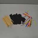 30 Pack Hanging Animal Ornaments Set, Scratch Paper Art Kit for Kids, Decorations