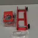 Door Hinge Jig and Door Lock Installation Kit, Aluminum Alloy Router Template for Hinge Mortising from 2.5" to 5" and Types of Square, 1/4", 5/8" Radius, Door Hole Drilling Kit for Knob and Deadbolt