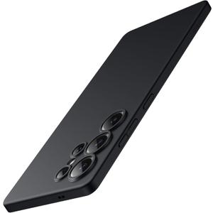 JETech Slim Case for Samsung Galaxy S25 Ultra 5G with Camera Lens Full Protection, Ultra-Thin Lightweight Matte Finish Minimalist Protective Phone Cover (Titanium Black)