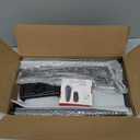 VOLTIFYMAX Floor Stand Kindle Holder with Remote Page Turner for Reading in Bed, Tablet Mount with Clicker, Kindle Accessories Tablet Stand Holder for Kindles Tablets iPhones 4.7-12.9 inch(Black)