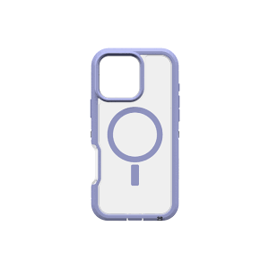 OtterBox Defender XT Clear iPhone 16 Pro Max Case, Lavender Haze - Clear/Purple US Military MIL Standard