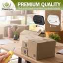 Magnetic Retractable Box Cutter,2025 New Magnetic Box Cutter,ABS Handle & Rustproof Ceramic Blade,For Art workcardboard cutter(Little Yellow Duck Cutter1)