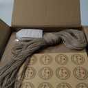 24 Pcs Cookie Boxes with Window for Paper Gift Giving Brown Bakery Cupcake Boxes 9" x 6.3" x 3" for Packaging Easy Estate Holiday Pastry Dessert Boxes for Pastries,Cookies, Donuts.