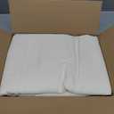 HolidayIdeas 2 Pack Square Fitted Table Covers - 34 x 34 Inch -Card Table Clothes Washable Tablecloth Protectors for Parties, Holiday Dinner, Trade Show, Vendor Stand, Butter Cream