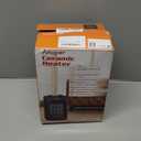 Space Heater, 1500W Electric Heaters Indoor Portable with Thermostat, PTC Fast Heating Ceramic Room Small Heater with Heating and Fan Modes for Bedroom, Office and Indoor Use (Black)