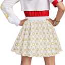 Girls Halloween Costume for Cheerleader Costume Kids Cute Dress up Accessories (140 9-10 Years)