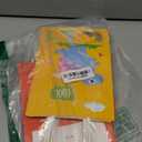 20Pcs Dinosaur Party Favor Bags with Handles, Cartoon Dinosaur Kraft Paper Gift Wrap Bags, Kids Goodie Treat Bags for Boys Girls Dinosaur Theme Birthday Baby Shower Party Supplies