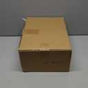 Alpeir Wooden Bread Box for Kitchen Countertop, Large Capacity with Ventilation Holes Adjustable Tiered-Shelf, Vintage Farmhouse Breadbox with Drawer & Window, Longer Freshness, White