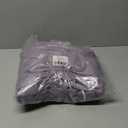Bedsure Grayish Purple Duvet Cover Queen Size - 3 Pieces Prewashed Extra Soft Bedding Set, Includes 1 Duvet Cover 90x90 Inches with Zipper Closure & 2 Pillow Shams, Comforter Not Included (Queen (90" x 90"), 06 - Grayish Purple (No Comforter))