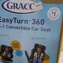 Graco EasyTurn 360 2-in-1 Rotating Convertible Car Seat, 360 Degree Rotating Infant to Toddler Rotating Car Seat, 2 Modes Rear and Forward Facing, Slim Design, Cyran MFD 03/04/2026