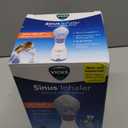 Vicks Sinus Inhaler, New & Improved Non-Medicated Steam Inhaler for Sinus Relief, Allergies, Congestion & Colds, Vocal Steamer, Soothes Nasal & Throat Passages, Works with Vapo Pads (1 Included)