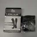 Physix Gear Compression Socks - Best Men & Womens Compression Socks for Circulation, Running, Nurses, Athletic Use Sock Compression, Blood Pressure Socks, Calcetines de Compresion, All, Black, L/ XL