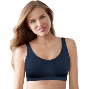 Bali Womens Wireless Bralette Bra, One Smooth U Bras for Women, Seamless Bralettes, No-Bulge, Smoothing, Pullover (XXXL)