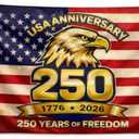 American Flag 3x5 Ft – TearProof Heavy Duty Series, Premium Spun Polyester with Embroidered Stars & Sewn Stripes, All-Weather Outdoor US USA Flags for High Wind Areas