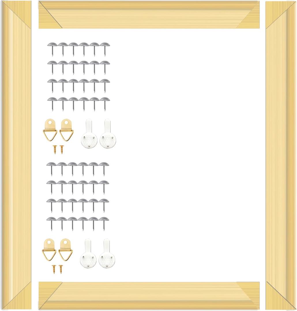 DIY Canvas Stretcher Bars 20x24 Inch Canvas Frame, Sturdy Stretcher Frames for Oil Paintings, Prints, Paint by Numbers & Posters(Need Extra Size to wrap Around The Frame)