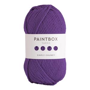 Paintbox Yarns Simply Chunky - Acrylic Yarn - 3.53oz / 100g, 149yds / 136m, 10pcs