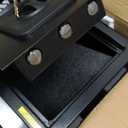 1.2 Cuft Small Home Safes Fireproof Waterproof, Anti-theft Fireproof Safe Box with Digital Keypad, Spare Keys and Removable Shelf, Security Safe for Home Money Medicine Valuables, black