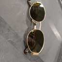 livho 2025 Trendy Oval Sunglasses - Stylish Polarized Shades for Everyday - Retro Metal Frames