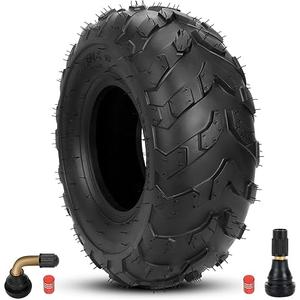 EOPOAYI 145/70-6 Tire 145 70-6 Tubeless Compatible with Coleman CT100U GMB100 Baja Doodle Bug DB30 Motovox MBX10 Monster Moto MMB80 Mini Bike KT196 Go Kart Taotao Coolster 110cc ATV Quad 4 Wheeler