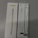 Stylus Pen for iPad 6th-11th Generation-2X Fast Charge Active Pencil Compatible with 2018-2025 Apple iPad Pro 11"/12.9"/M4, iPad Air 3/4/5/M2/M3, iPad mini 5/6 Gen-White