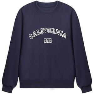 WELAKEN Girls Sweatshirts Long Sleeve Pullover Crewneck Tops Shirts 6-7 Y