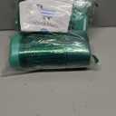 Brilliant Bag Co Extra Thick 1.5mil - 50 Glossy Merch Bags, Retail bags, 9" X 12" with Die Cut Reinforced 3" Fold Over Handle, No Gusset (Turquoise)