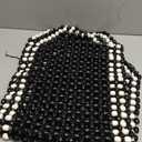 Natural Car Seat Beads Front, Car Seat Beads Beaded Car Seat Cover Massaging Cool Cushion Makes Driving More Bearable And Less Painful On Long Trips (Black)