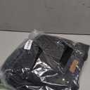 EASYA Large Insulated Lunch Bag for Work, Women's Nylon Thermal Lunch Box, Leakproof Cooler Tote Bag with Storage Pocket (Black) (Newly Upgraded Noir Black)