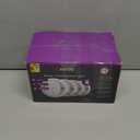 Kidde Hardwired Smoke & Carbon Monoxide Detector, 10-Year Battery Backup, Voice Alerts, Interconnectable LED Warning Light Indicators, 4 Pack