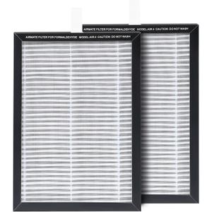 Only Suitable for Airmate AIR4-F-1 45" Bladeless Tower Fan, 2Pcs HEPA Filter & HEPA Filter Air Purifier 2in1